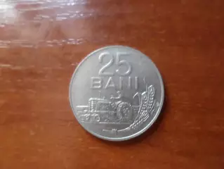Монета 25 бани Румыния 1966 г
