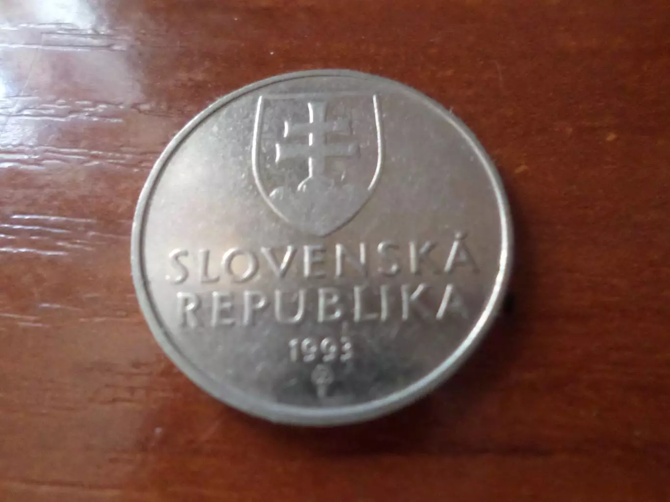 Монета 2 кроны Словакия 1993 г 1