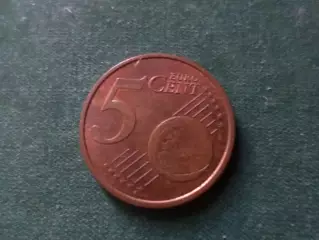 Монета 5 евроцентов Эстония 2017 г