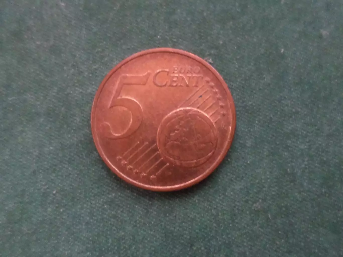 Монета 5 евроцентов Австрия 2005 г