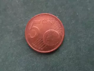 Монета 5 евроцентов Австрия 2005 г