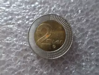 Монета 2 лари Грузия 2006 г