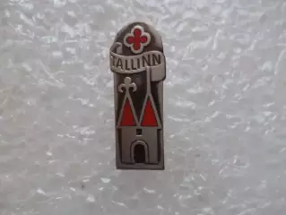 Значок Таллин эмаль