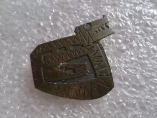 значок Дракон тяж. мет