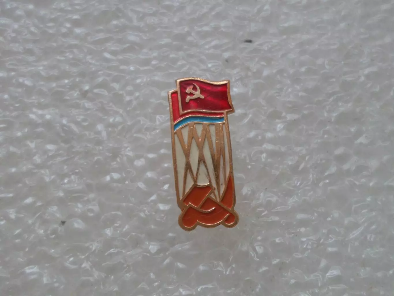 Значок флаг СССР
