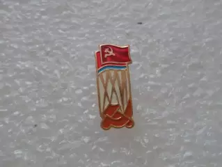Значок флаг СССР