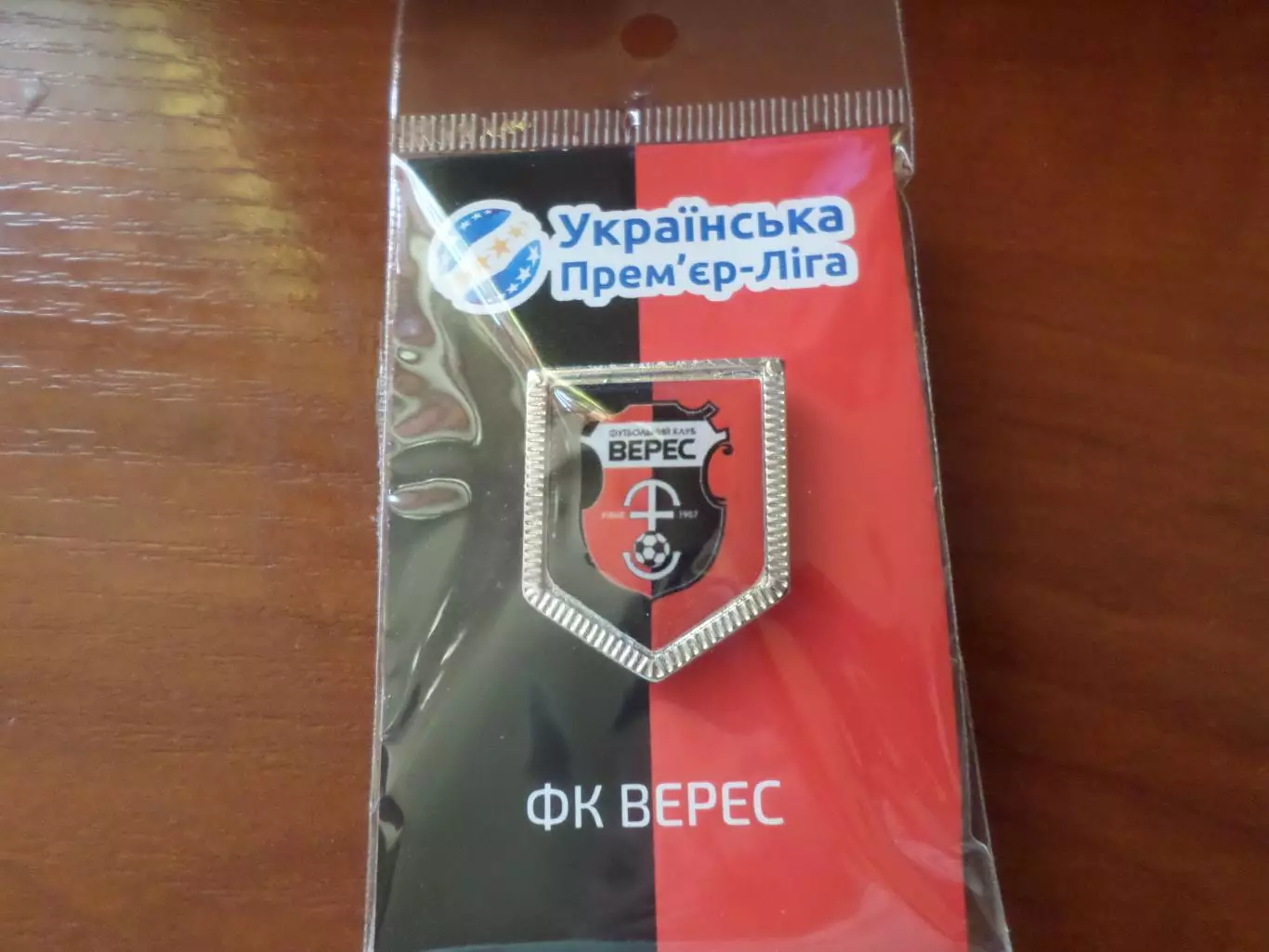 Значок футбол ФК Верес Ровно