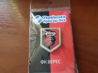 Значок футбол ФК Верес Ровно