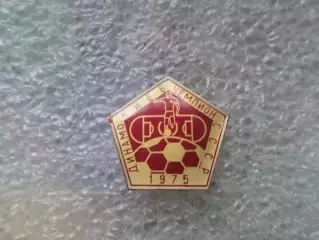 Значок футбол Динамо Киев чемпион СССР по футболу 1975 г.