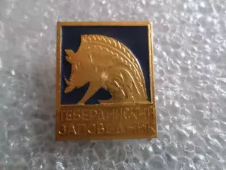 Значок Тебердинский заповедник