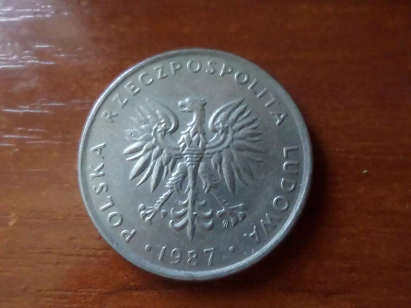 Монета 20 злотых Польша 1987 г 1