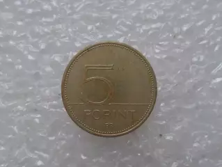 монета 5 форинтов Венгрия 1995 г