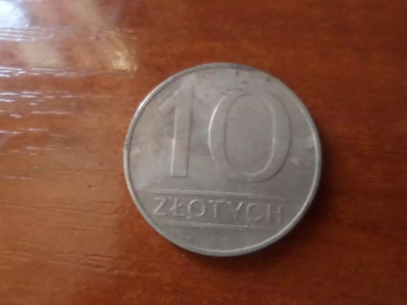 монета 10 злотых Польша 1987 г