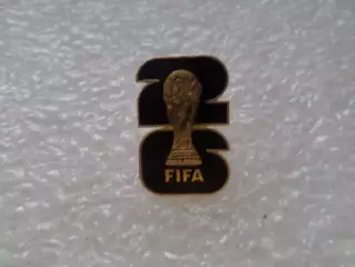 Значок футбол эмблема Чемпионат мира по футболу 2026 г