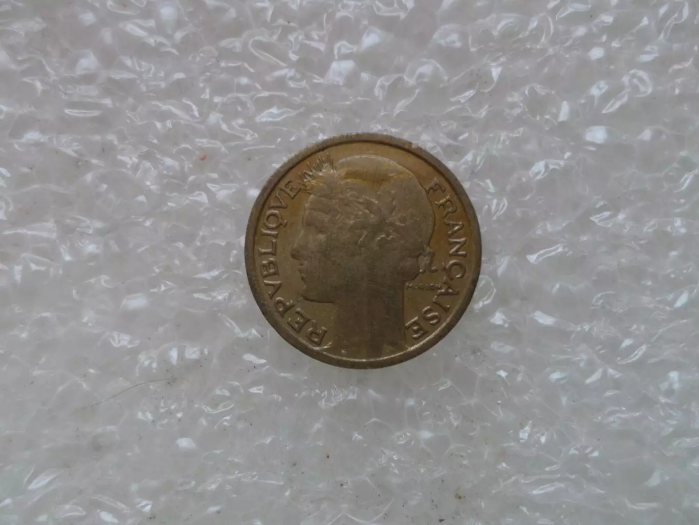 Монета 50 сантимов Франция 1940 г 1