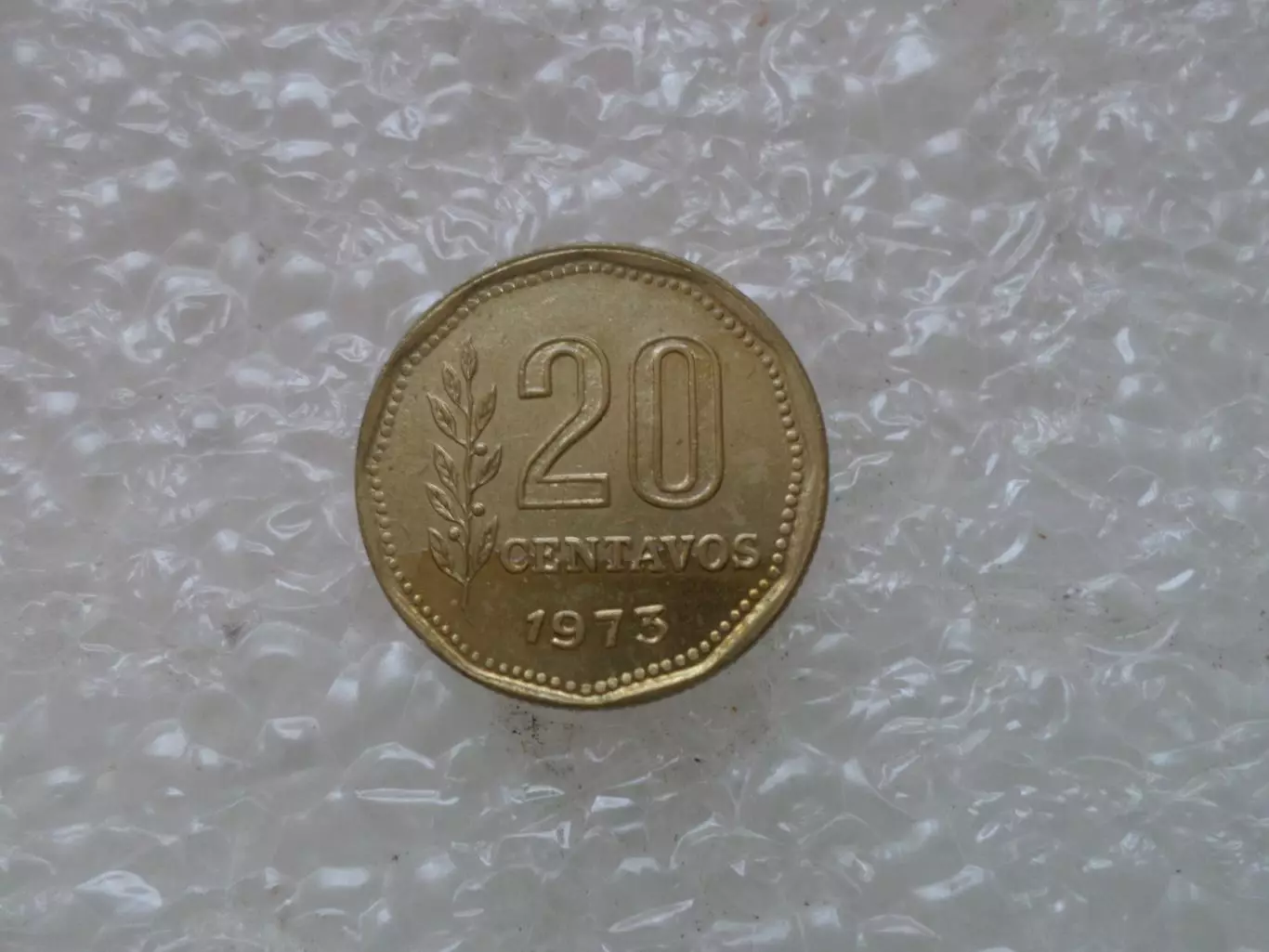 Монета 20 сентаво Аргентина 1973 г