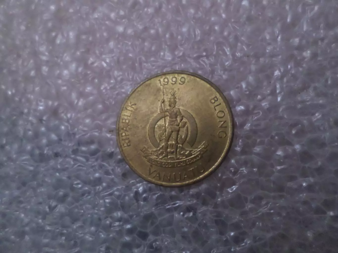 Монета 5 вату Вануату 1999 г 1