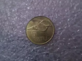 Монета 5 вату Вануату 1999 г