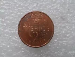 Монета 2 кроны Швеция 2019 г