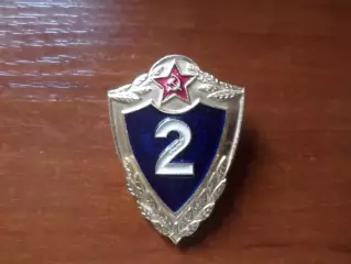 значок солдатская классность 2