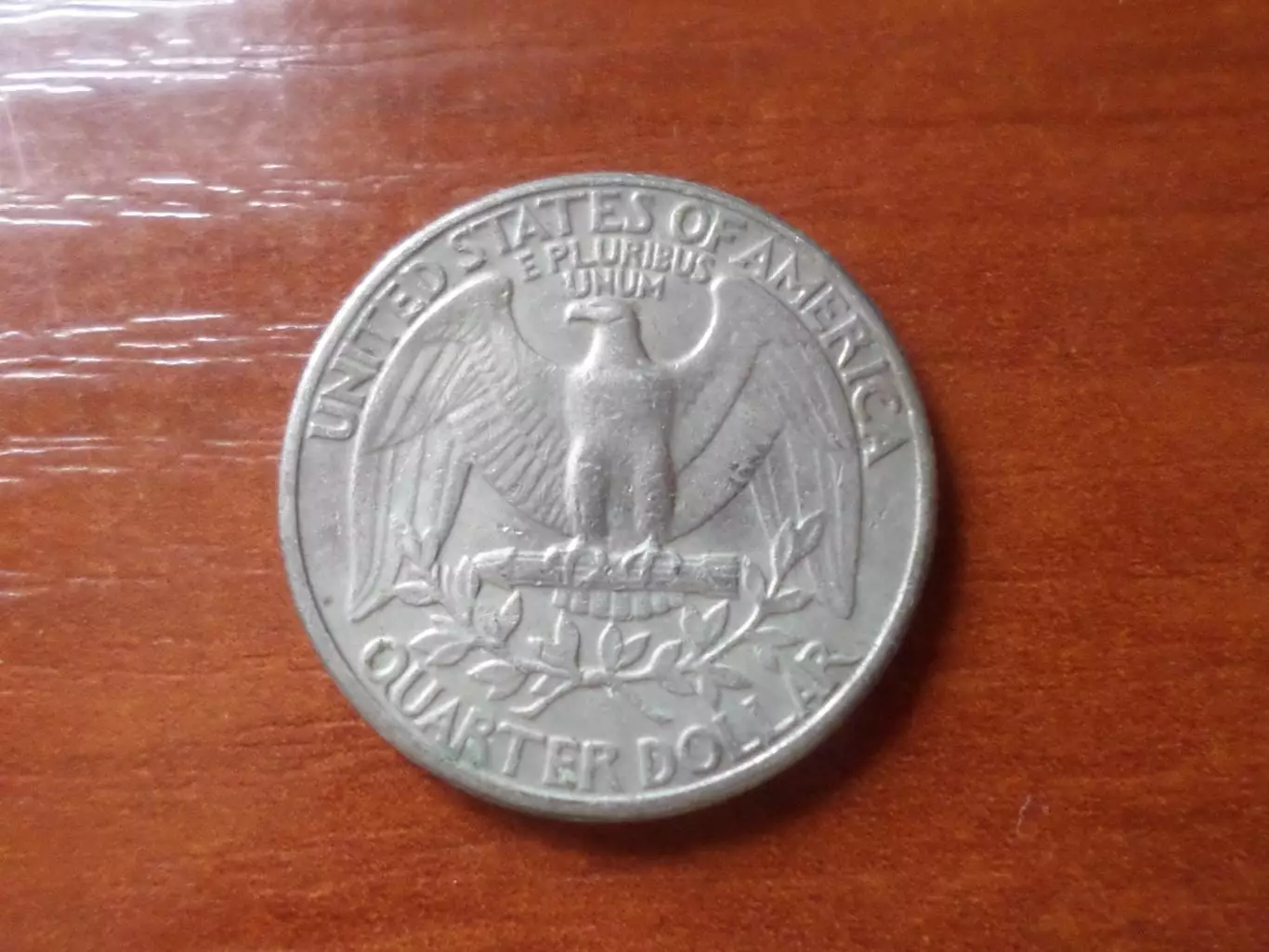 Монета 25 центов США квотер 1981 г 1