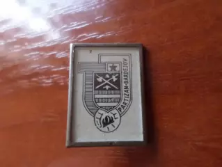 Значок ФК Партизан Бардеев Чехословакия