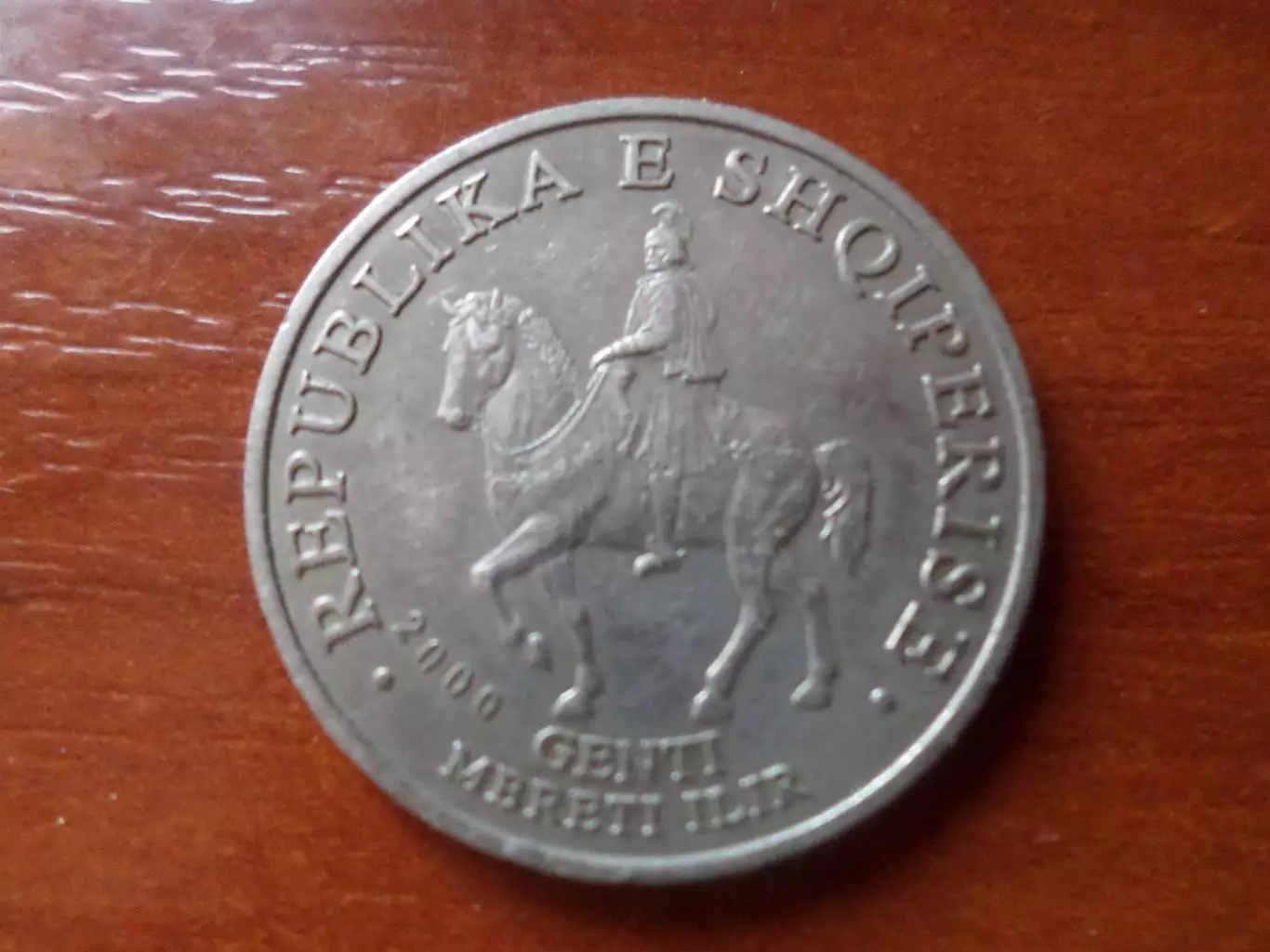Монета 50 лек Албания 2000 г 1