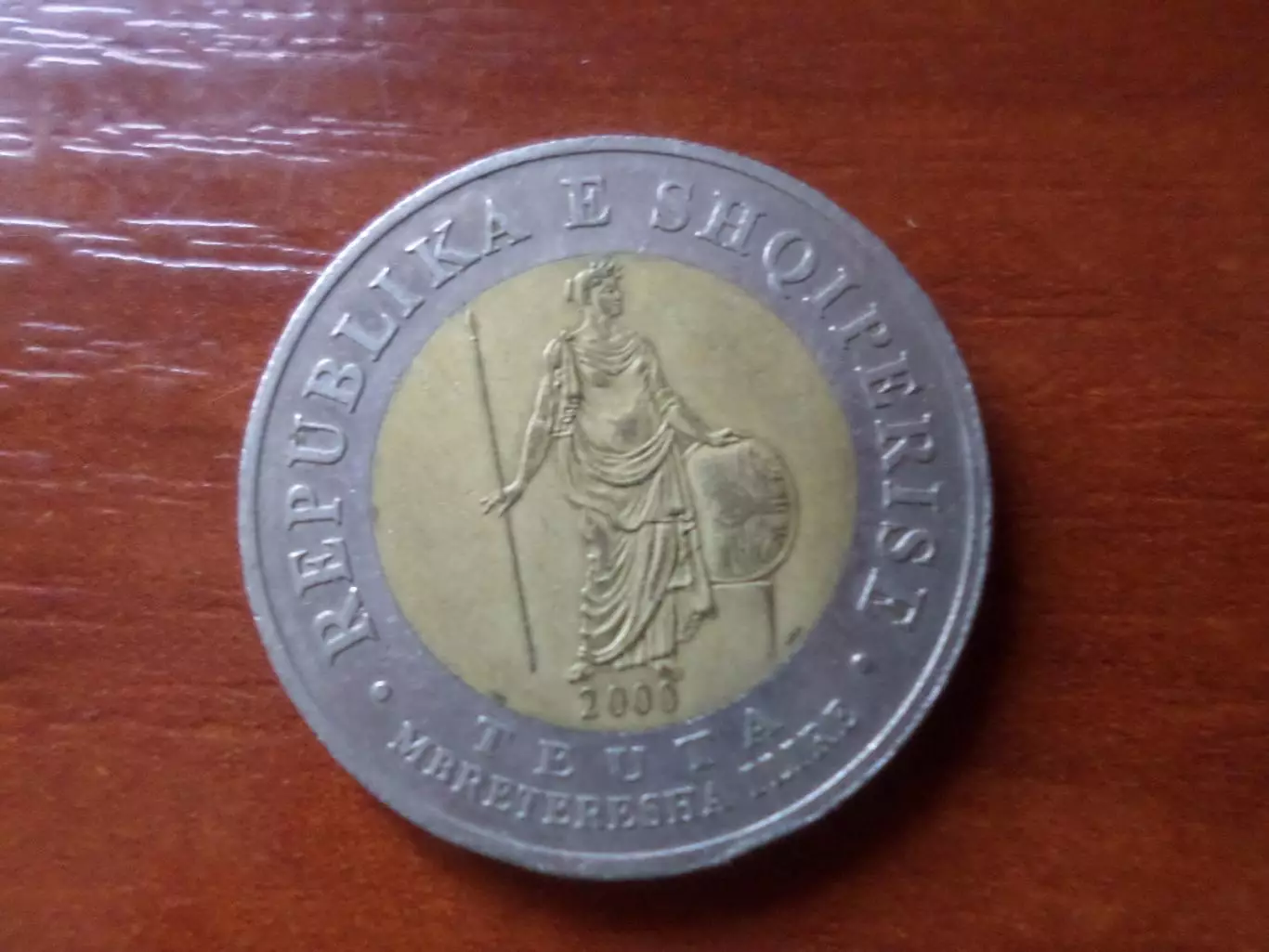 Монета 100 лек Албания 2000 г 1