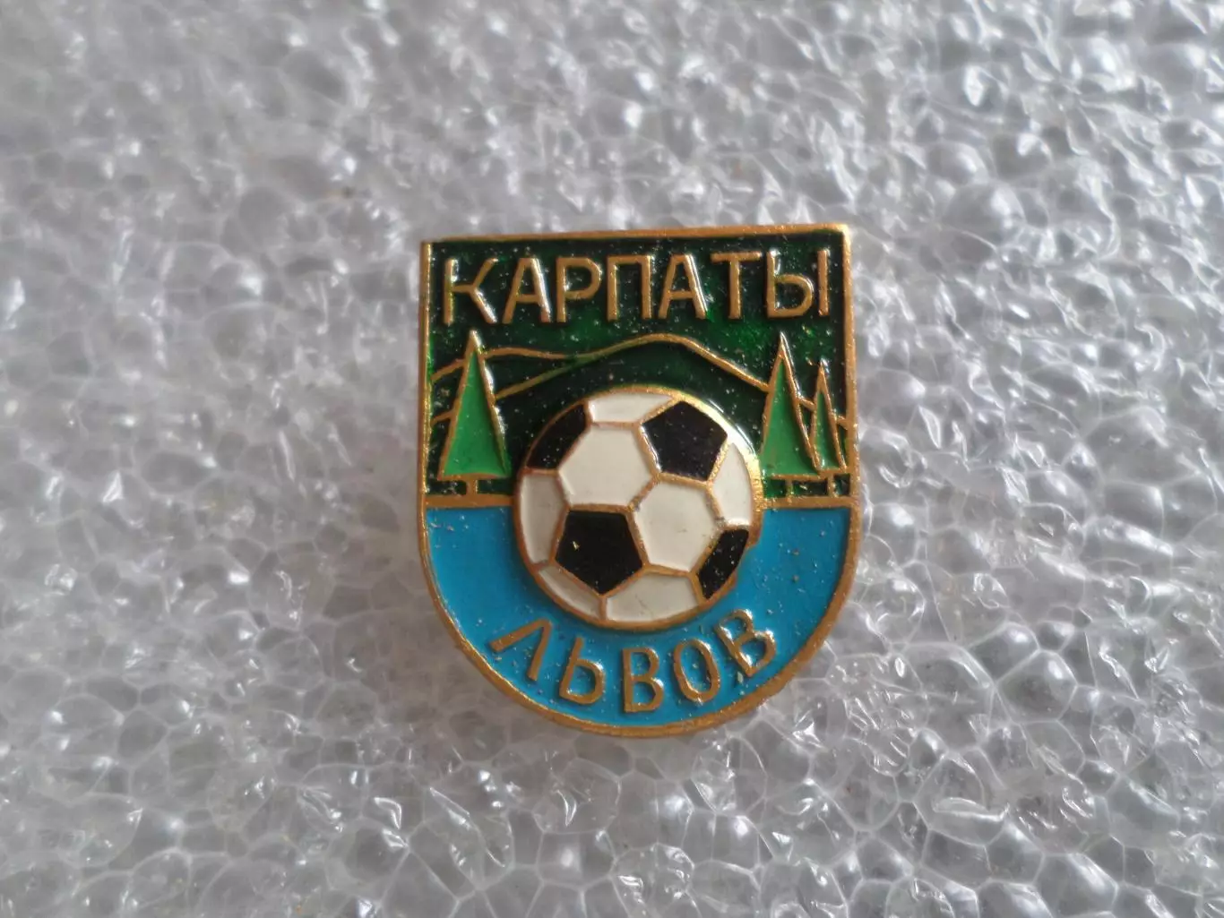 Значок футбол Карпаты Львов