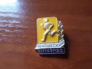 Значок 3-й юношеский разряд по спорту