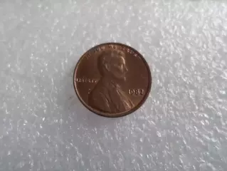Монета 1 цент США 1982 г