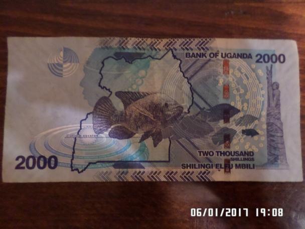 Уганда 2000 шиллингов