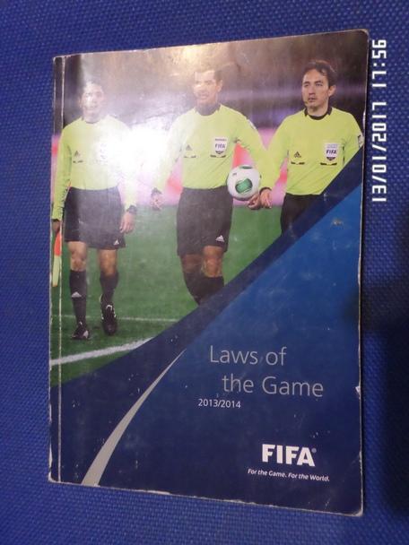 Футбол Правила игры ФИФА на англ.яз 2013-2014