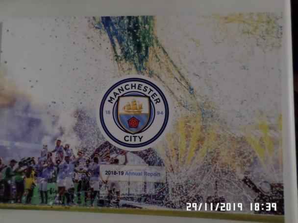 ежегодный отчет Манчестер Сити 2018-2019