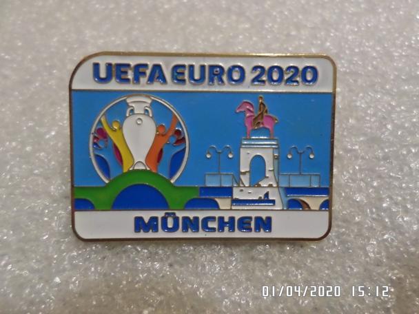 Значок ЕВРО-2020 город Мюнхен