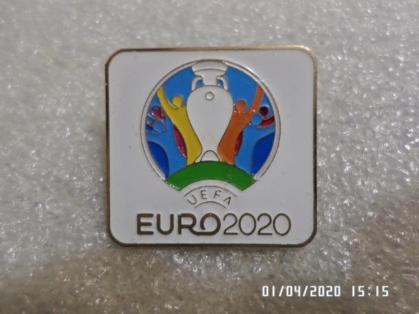 Значок ЕВРО-2020 эмблема