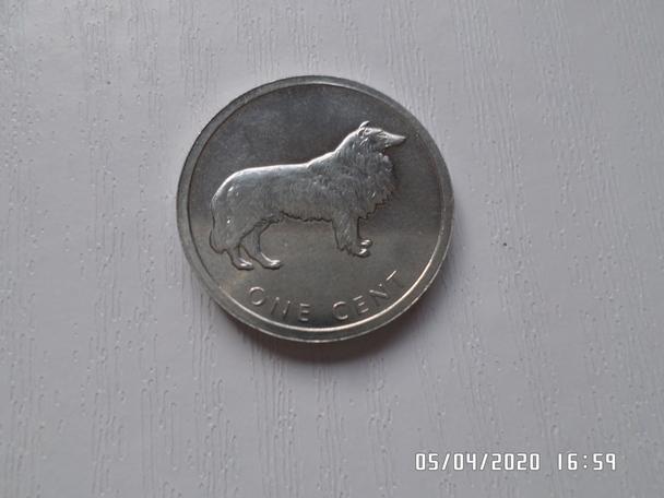 монета 1 цент Острова Кука 2003 г 1