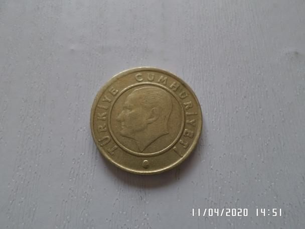 монета 10 куруш Турция 2009 г 1