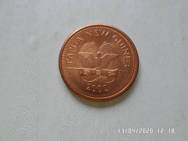 монета 2 тойя Папуа Новая Гвинея 2002 г 1