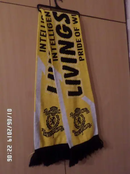 Шарф ФК Ливингстон Шотландия