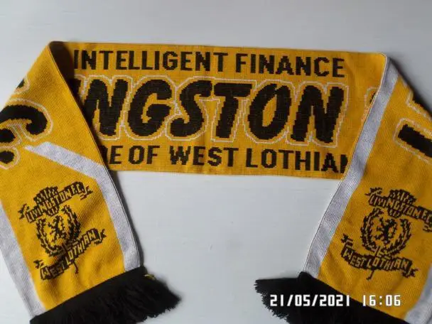 Шарф ФК Ливингстон Шотландия 1