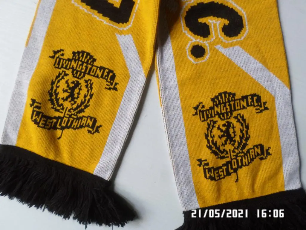 Шарф ФК Ливингстон Шотландия 2
