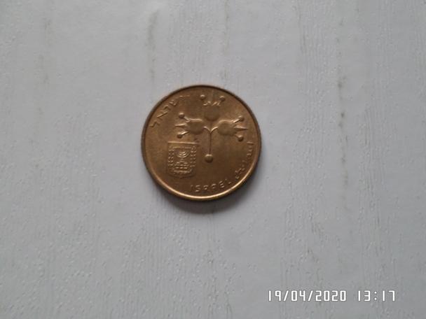 монета 10 агорот Израиль 1