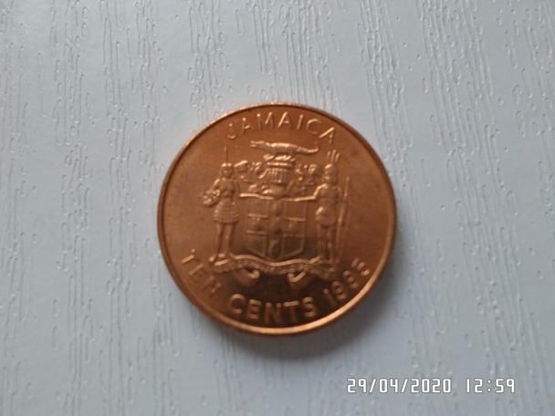 монета 10 центов Ямайка 1995 г 1