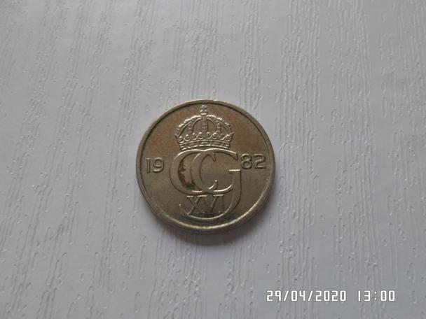 монета 10 эре Швеция 1982 г 1