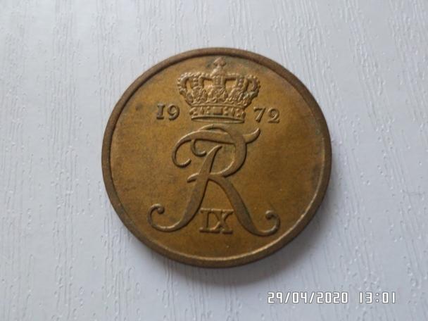 монета 5 эре Дания 1972 г 1