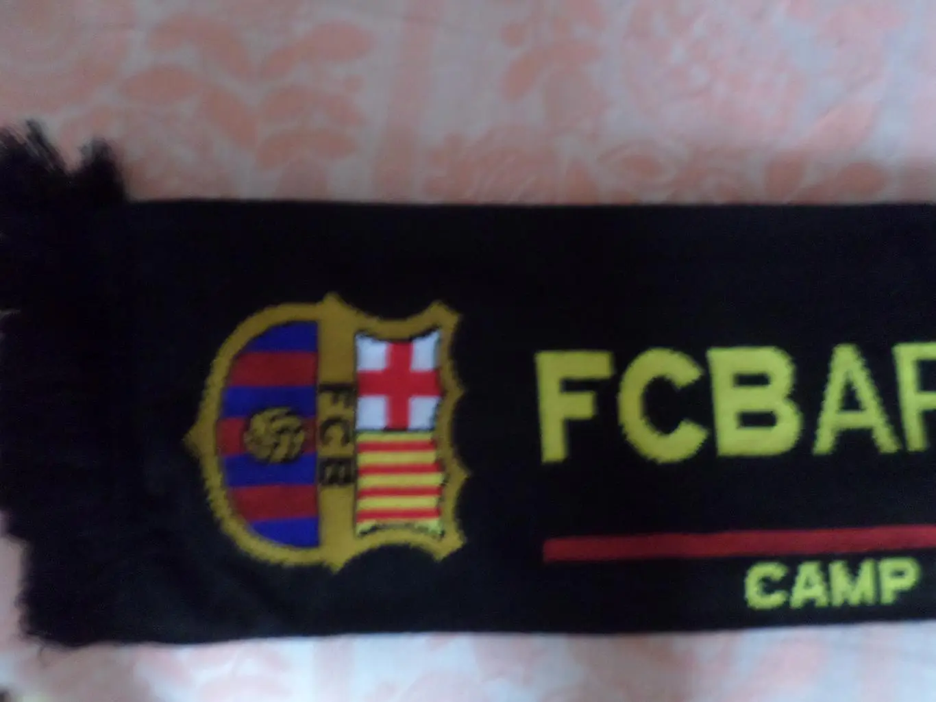 Шарф к матчу Барселона - БАТЭ Борисов 2015 г Лига Чемпионов 1