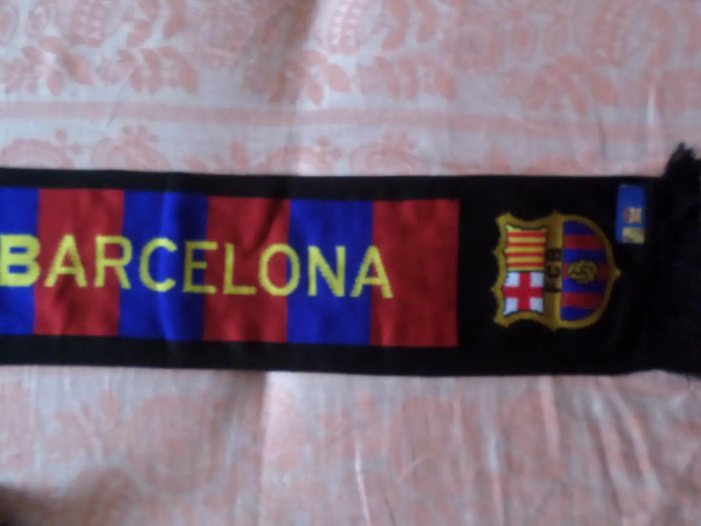 Шарф к матчу Барселона - БАТЭ Борисов 2015 г Лига Чемпионов 6