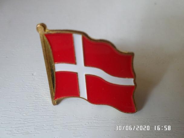 значок флаг Дания