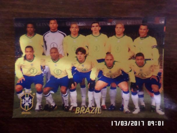 Календарик Бразилия 2005 г
